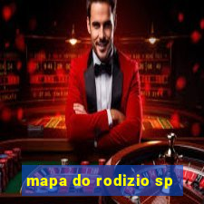 mapa do rodizio sp